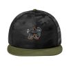 Camo Flat Bill Snapback Cap Thumbnail