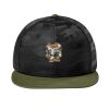 Camo Flat Bill Snapback Cap Thumbnail