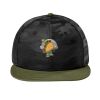 Camo Flat Bill Snapback Cap Thumbnail