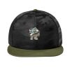 Camo Flat Bill Snapback Cap Thumbnail