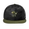 Camo Flat Bill Snapback Cap Thumbnail