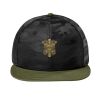 Camo Flat Bill Snapback Cap Thumbnail