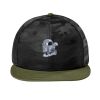 Camo Flat Bill Snapback Cap Thumbnail