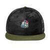 Camo Flat Bill Snapback Cap Thumbnail