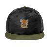 Camo Flat Bill Snapback Cap Thumbnail