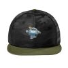 Camo Flat Bill Snapback Cap Thumbnail