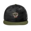 Camo Flat Bill Snapback Cap Thumbnail
