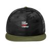 Camo Flat Bill Snapback Cap Thumbnail