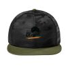 Camo Flat Bill Snapback Cap Thumbnail