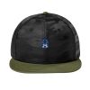Camo Flat Bill Snapback Cap Thumbnail