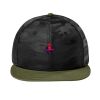 Camo Flat Bill Snapback Cap Thumbnail