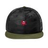 Camo Flat Bill Snapback Cap Thumbnail