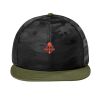 Camo Flat Bill Snapback Cap Thumbnail