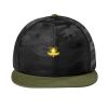 Camo Flat Bill Snapback Cap Thumbnail