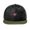 Camo Flat Bill Snapback Cap Thumbnail