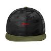 Camo Flat Bill Snapback Cap Thumbnail