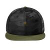 Camo Flat Bill Snapback Cap Thumbnail