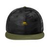 Camo Flat Bill Snapback Cap Thumbnail
