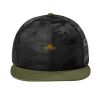 Camo Flat Bill Snapback Cap Thumbnail