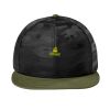 Camo Flat Bill Snapback Cap Thumbnail