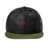 Camo Flat Bill Snapback Cap Thumbnail