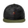 Camo Flat Bill Snapback Cap Thumbnail