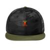 Camo Flat Bill Snapback Cap Thumbnail