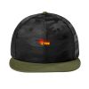 Camo Flat Bill Snapback Cap Thumbnail