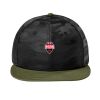 Camo Flat Bill Snapback Cap Thumbnail