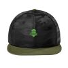 Camo Flat Bill Snapback Cap Thumbnail