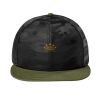 Camo Flat Bill Snapback Cap Thumbnail
