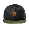Camo Flat Bill Snapback Cap Thumbnail