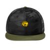 Camo Flat Bill Snapback Cap Thumbnail