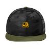 Camo Flat Bill Snapback Cap Thumbnail
