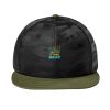 Camo Flat Bill Snapback Cap Thumbnail