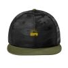 Camo Flat Bill Snapback Cap Thumbnail