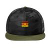 Camo Flat Bill Snapback Cap Thumbnail