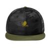 Camo Flat Bill Snapback Cap Thumbnail