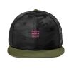 Camo Flat Bill Snapback Cap Thumbnail