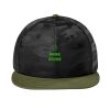 Camo Flat Bill Snapback Cap Thumbnail