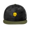 Camo Flat Bill Snapback Cap Thumbnail
