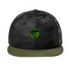 Camo Flat Bill Snapback Cap Thumbnail