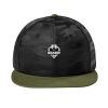 Camo Flat Bill Snapback Cap Thumbnail