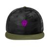 Camo Flat Bill Snapback Cap Thumbnail