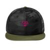 Camo Flat Bill Snapback Cap Thumbnail