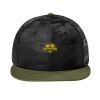 Camo Flat Bill Snapback Cap Thumbnail