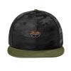 Camo Flat Bill Snapback Cap Thumbnail