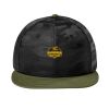 Camo Flat Bill Snapback Cap Thumbnail