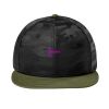 Camo Flat Bill Snapback Cap Thumbnail