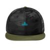 Camo Flat Bill Snapback Cap Thumbnail